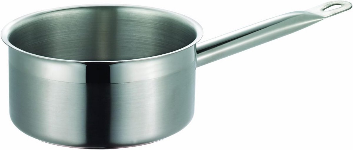 RVS Steelpan 16 cm Met Energiebesparende Bodem
