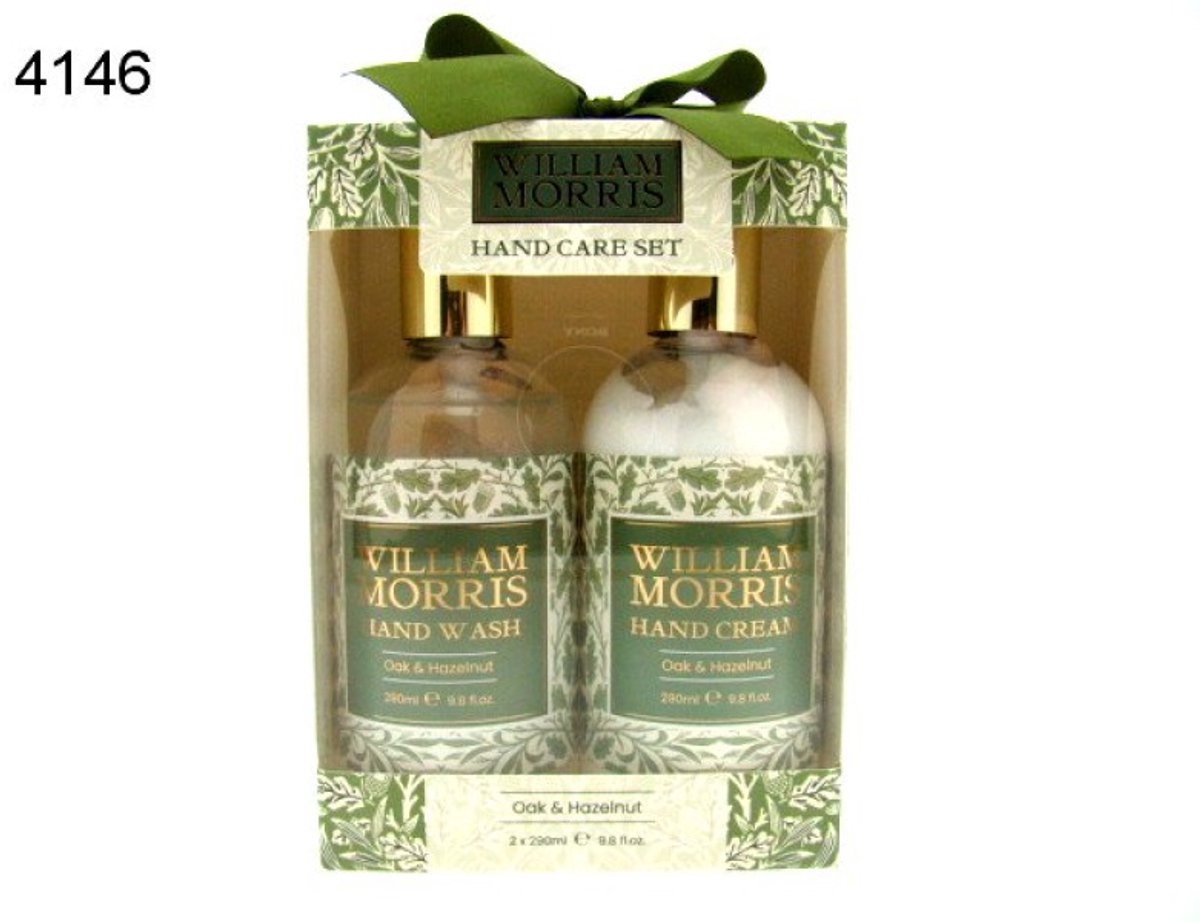 Lesser & Pavey Handcare Cadeauset Oak & Hazelnut – Handwash & Handcrème 290 ml 2-delig