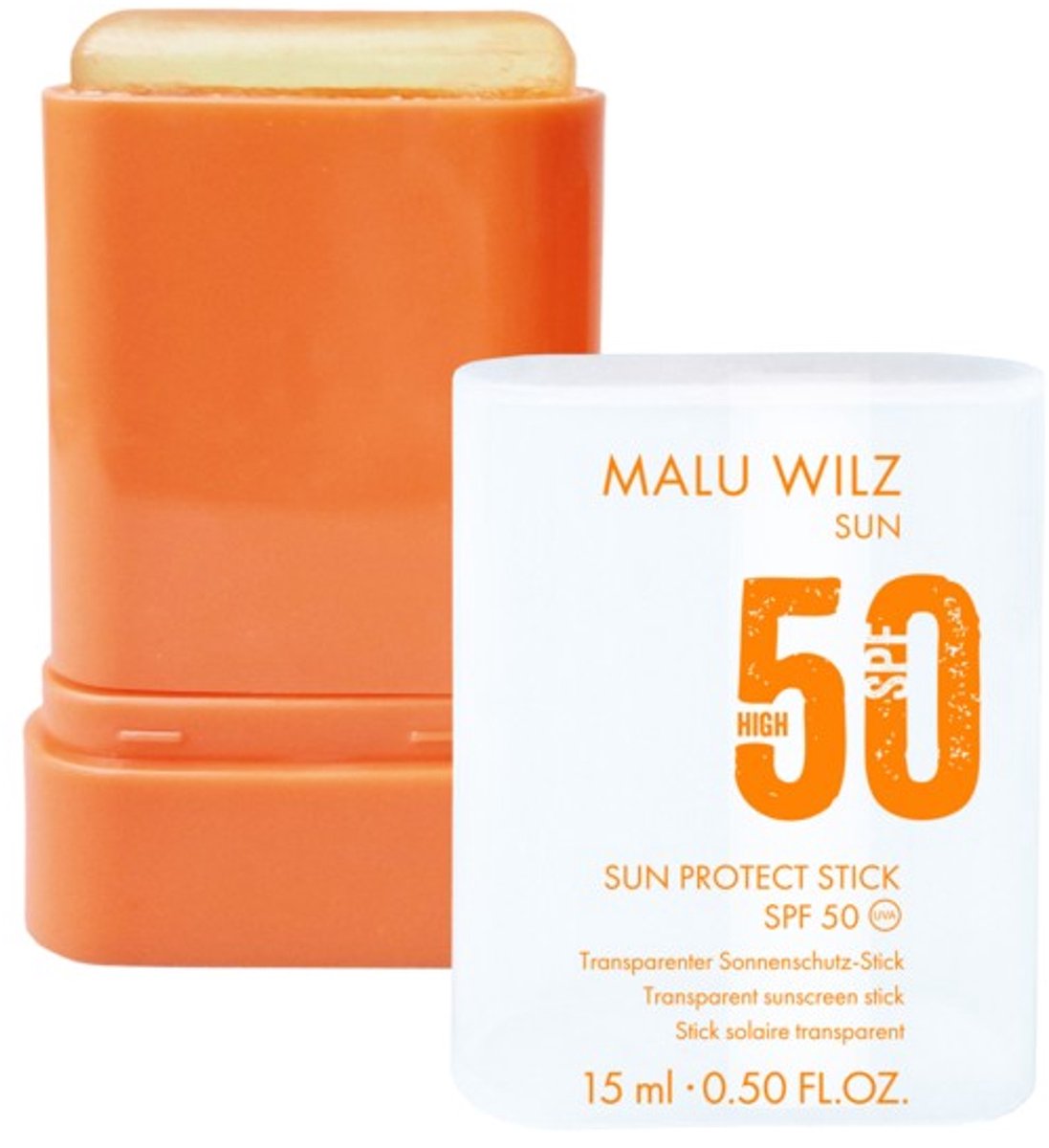 Malu Wilz Sun Protect Stick SPF 50 - zonnebescherming - ideaal voor onderweg