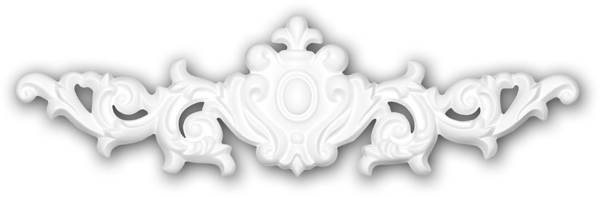 Decorative element 160028 Profhome neo-classicisme stijl wit