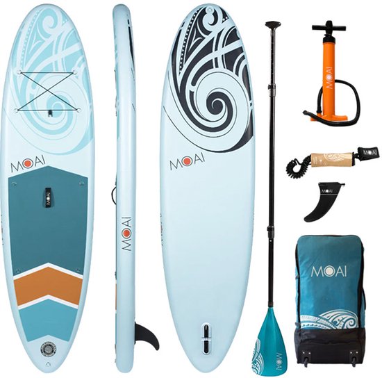 MOAI 10’6 – Compleet Opblaasbaar SUP Board voor Allround Plezier