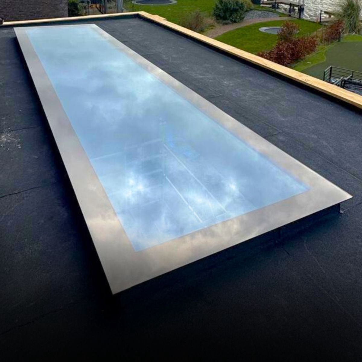 Plat Dakraam 60x180 cm – HR+++ Triple Glas – Geluidsisolerend – 10 Jaar Garantie