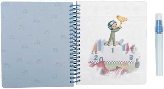 Little Dutch watertekenboek Jim Vehicles - Water magic book