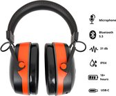 Boxer® Oorkappen Gehoorbescherming met Bluetooth 5.3 – Ruisonderdrukking 31 dB – IPX4 – 18 uur batterijduur – Lichtgewicht – USB-C – AUX-IN