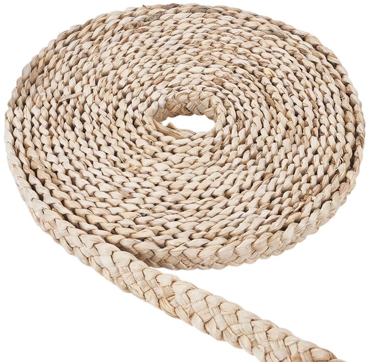 Linnen Stroband - Gevlochten Ontwerp - 10 m x 23,5 - 26 mm
