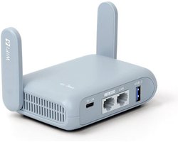 Draagbare Dual-Band WiFi 6 Router - Travel Router met Repeater, VPN en 2.5G WAN Poort