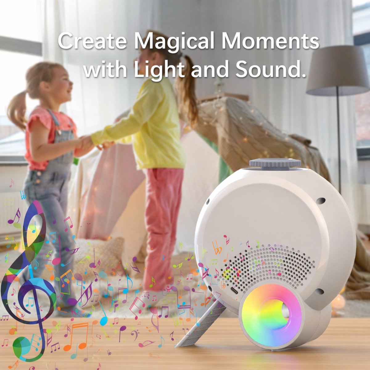 Galaxy Projector met Meteor Effect – RGB Sterrenhemel Projector – Sterren Projector – Bluetooth Speaker – Nachtlamp & Sfeerlamp – LED Galaxy Light – Projector – met Afstandsbediening – foto 7