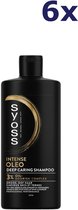 SYOSS Oleo Intense - Shampoo – Haarverzorging - Droog Haar – Glans – Voedend - Voordeelverpakking - 6 x 440 ml