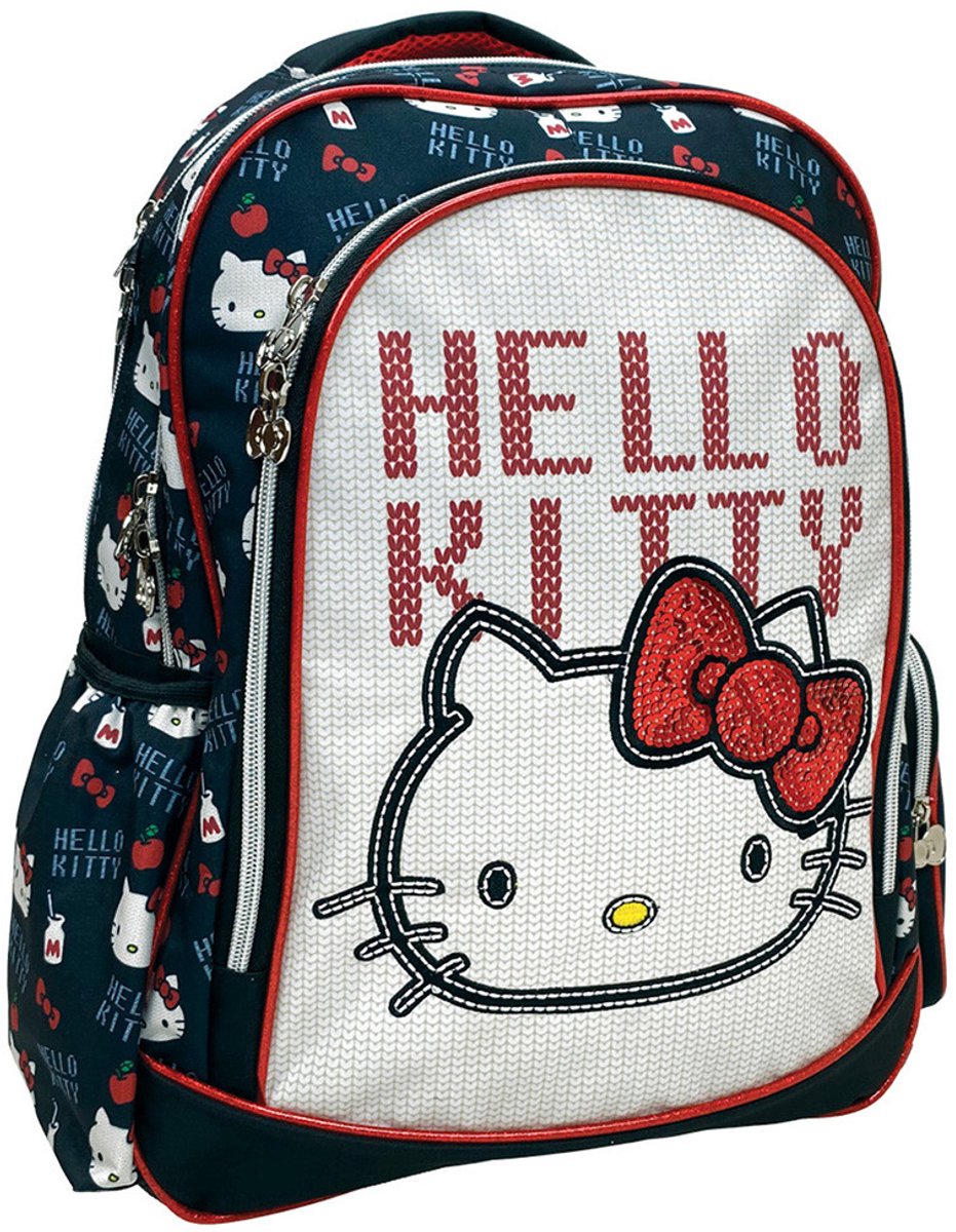 Hallo Kitty Heart schoolrugzak, tas 46 cm