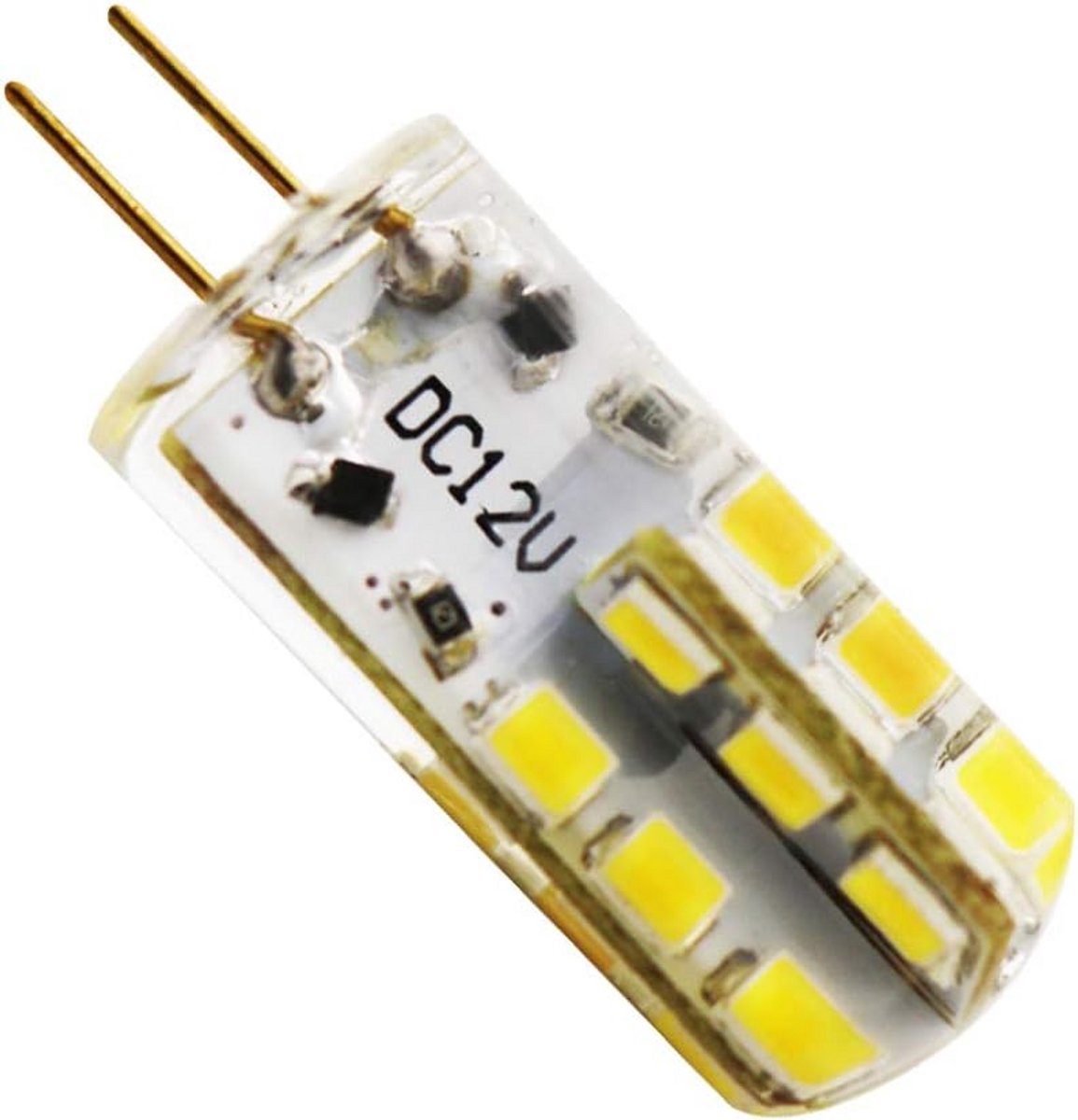 G4 LED Lamp 3W DC 12V Warm Wit (2800K) Vervangt 30W Halogeen, 360° Licht