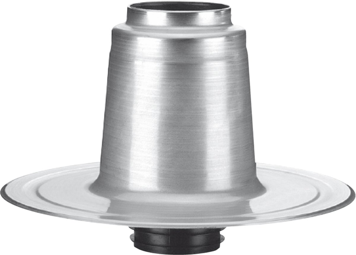 Anjo Aluminium Plakplaat | 150-160 mm | Dubbelwandig
