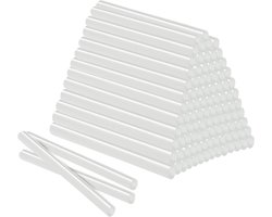 20cm Lang Lijmpatronen, Diameter 11mm, 2KG Gijmpistool Sticks (ca. 100 Stuks), Semi-transparant Lijmsticks voor Repareren, Bestigen, Afdichten en Isoleren