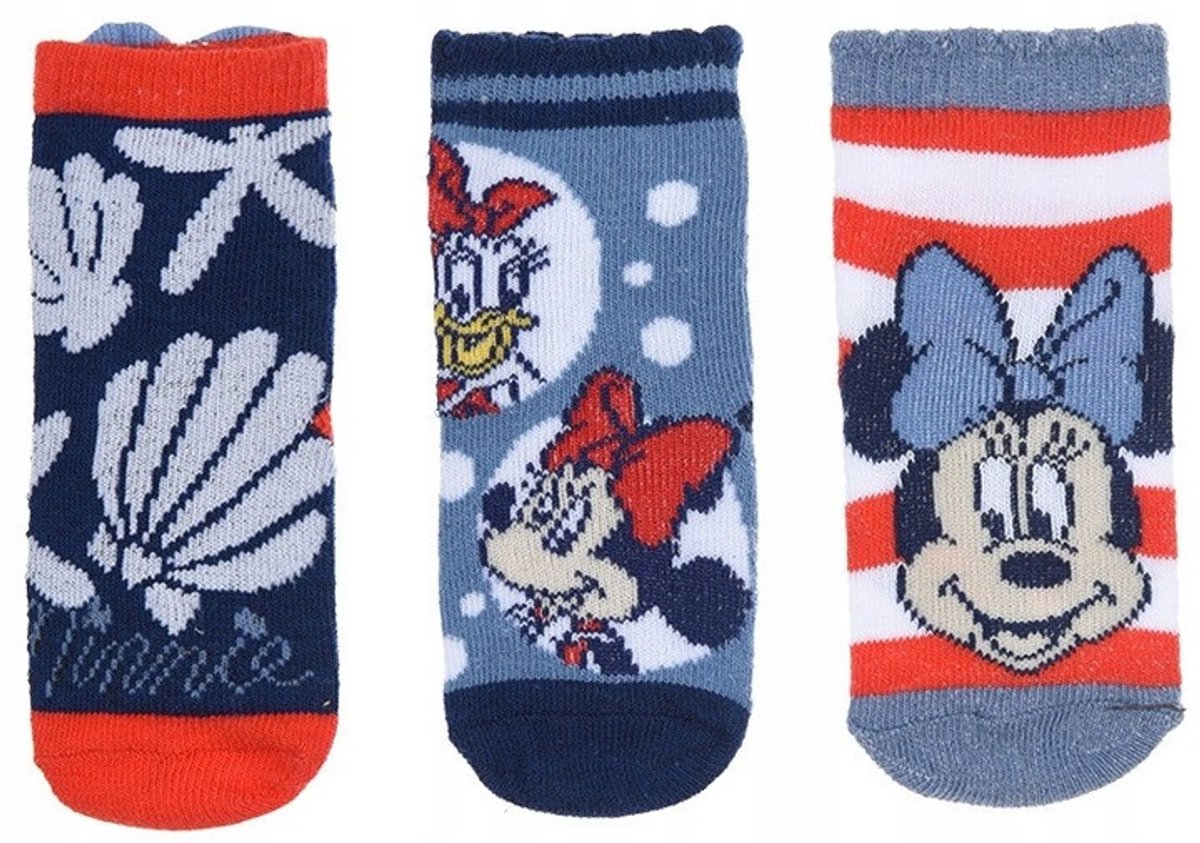 Disney Minnie Shell Blue babysokken 0/6 maanden