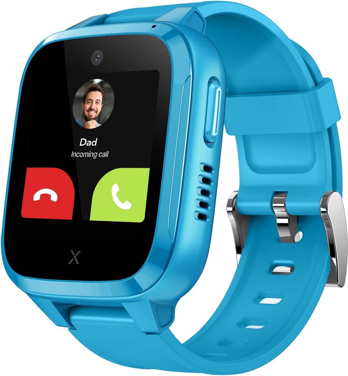 4G Kinderhorloge met Bellen, GPS en Camera - Waterdicht Blauw