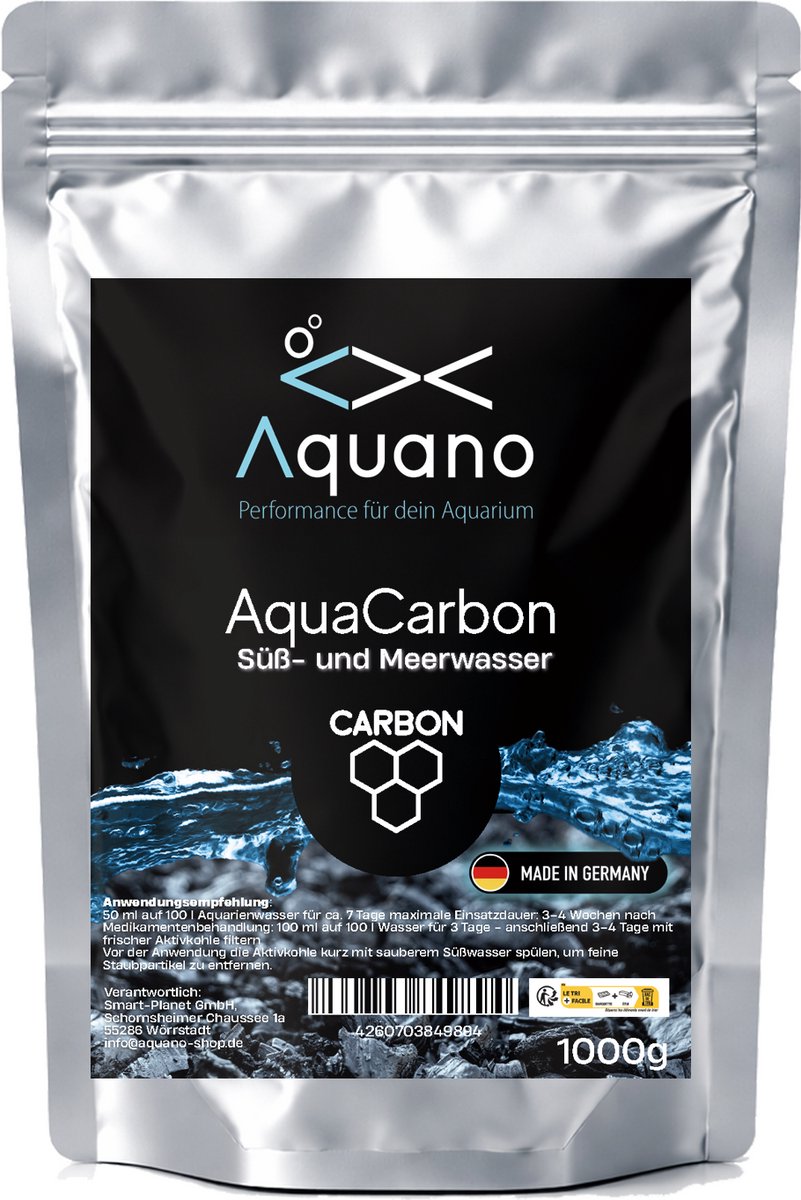 AQUANO - AquaCarbon Premium actieve kool 1000gr