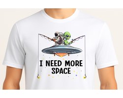 Cosmic Fishing Buddies - T Shirt - Cute - Sarcastic - GoodVibes - Funny - Gift - Cadeau - Sarcastisch - schattig - lief - feelgood - Alien - GalaxyVibes - Astronaut - UFO - Kosmisch
