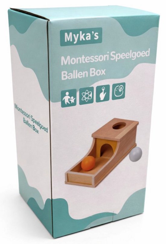 Ballen Box - Vormenstoof - Montessori Speelgoed - Speelgoed - Kinderspeelgoed - Myka's van Merkloos — afbeelding 5