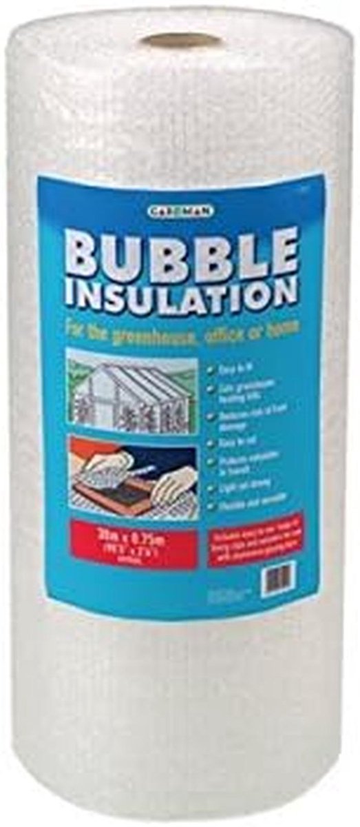 Grote Rol Luchtkussenfolie 30 Meter - 75 cm Breed - Voor Kas, Tuin en Verhuizing