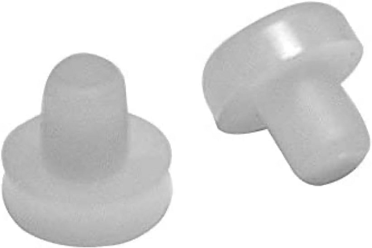 Nylon Stuurbumpers voor Terrasstoelen 1/2 Inch - Vloerbeschermers voor Draai- en Schommelstoelen