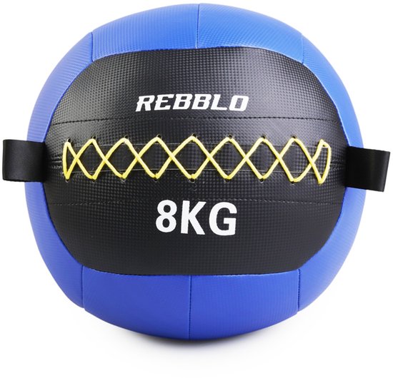 SPORTI WALL BALL - BALLON DE MUSCULATION LESTE 9 Kg