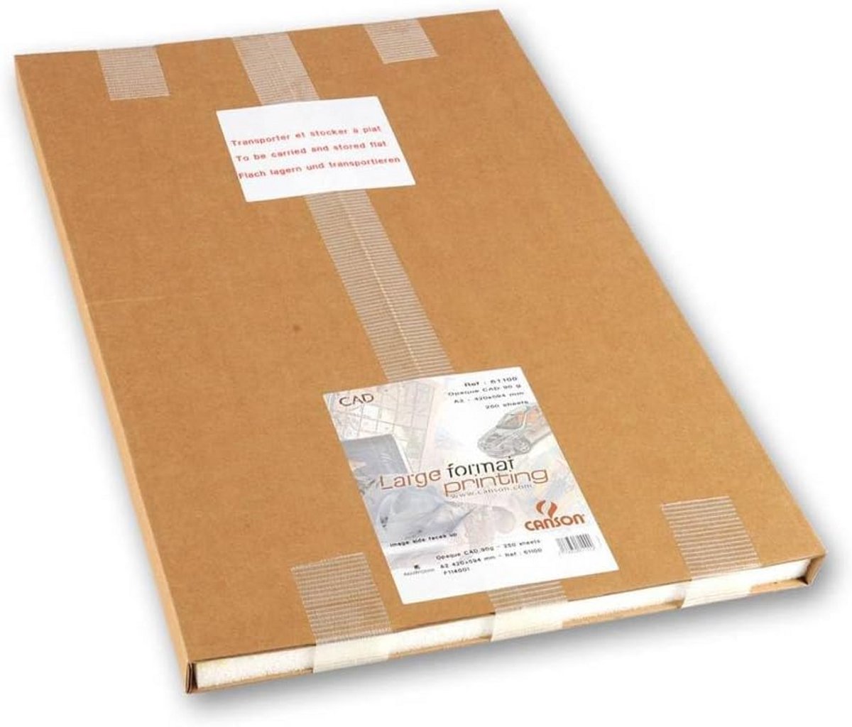 Archiveringspapier Ultra-Wit A2 (42x59,4 cm) - Opaal