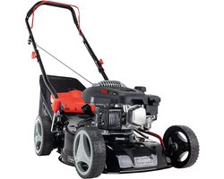 Scheppach Grasmaaier Benzine MP132-42 - 42cm maaibreedte - 4-takt - 131cc - 3,3pk - In 3 maaihoogtes instelbaar: 25-75mm - Voor tuinen tot 800m² - met 45L opvangbak
