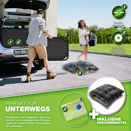 MaxxGarden Kampeerbed - Veldbed - Campingbed - Opklapbed - Stretcher - Opvouwbaar met draagtas - 190x64x43cm MaxxGarden Kampeerbed - Veldbed - Campingbed - Opklapbed - Stretcher - Opvouwbaar met draagtas - 190x64x43cm