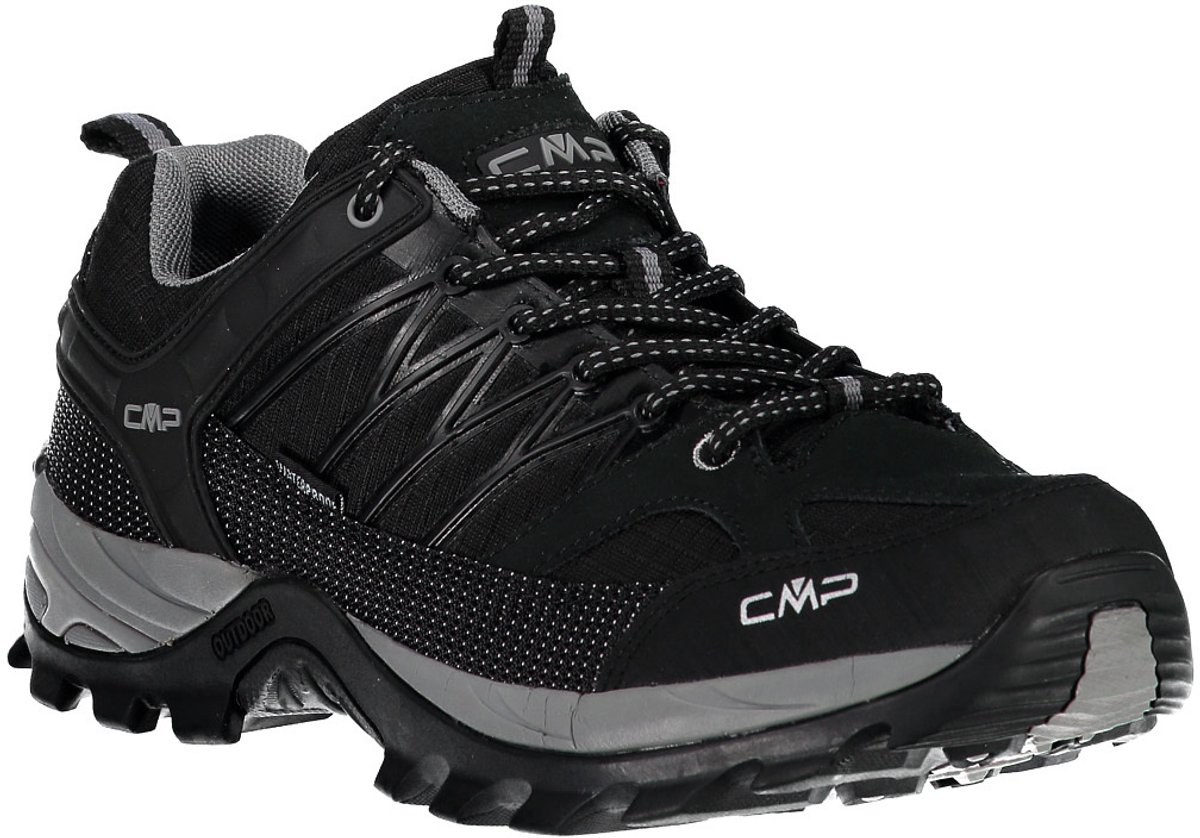 Cmp Rigel Low Wp 3q54457 Wandelschoenen Man Zwart