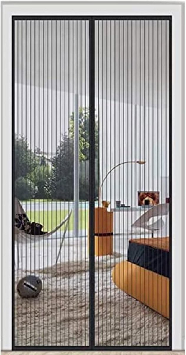 Zelfsluitende Magnetische Deurhor 185x225cm voor Balkon en Openslaande Deuren