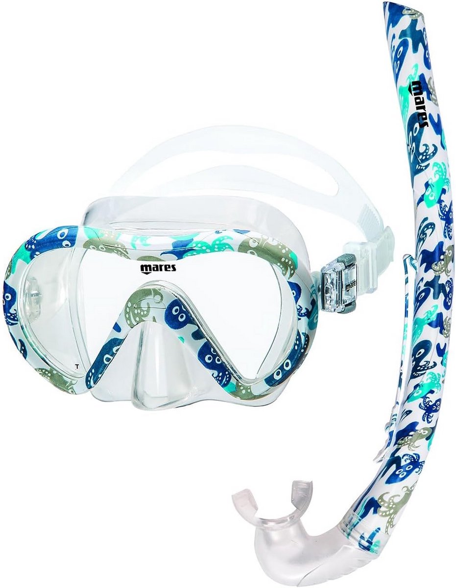 Kinder Duikset (Bril en Snorkel) - Kindersnorkelset voor Zwemmen en Snorkelen