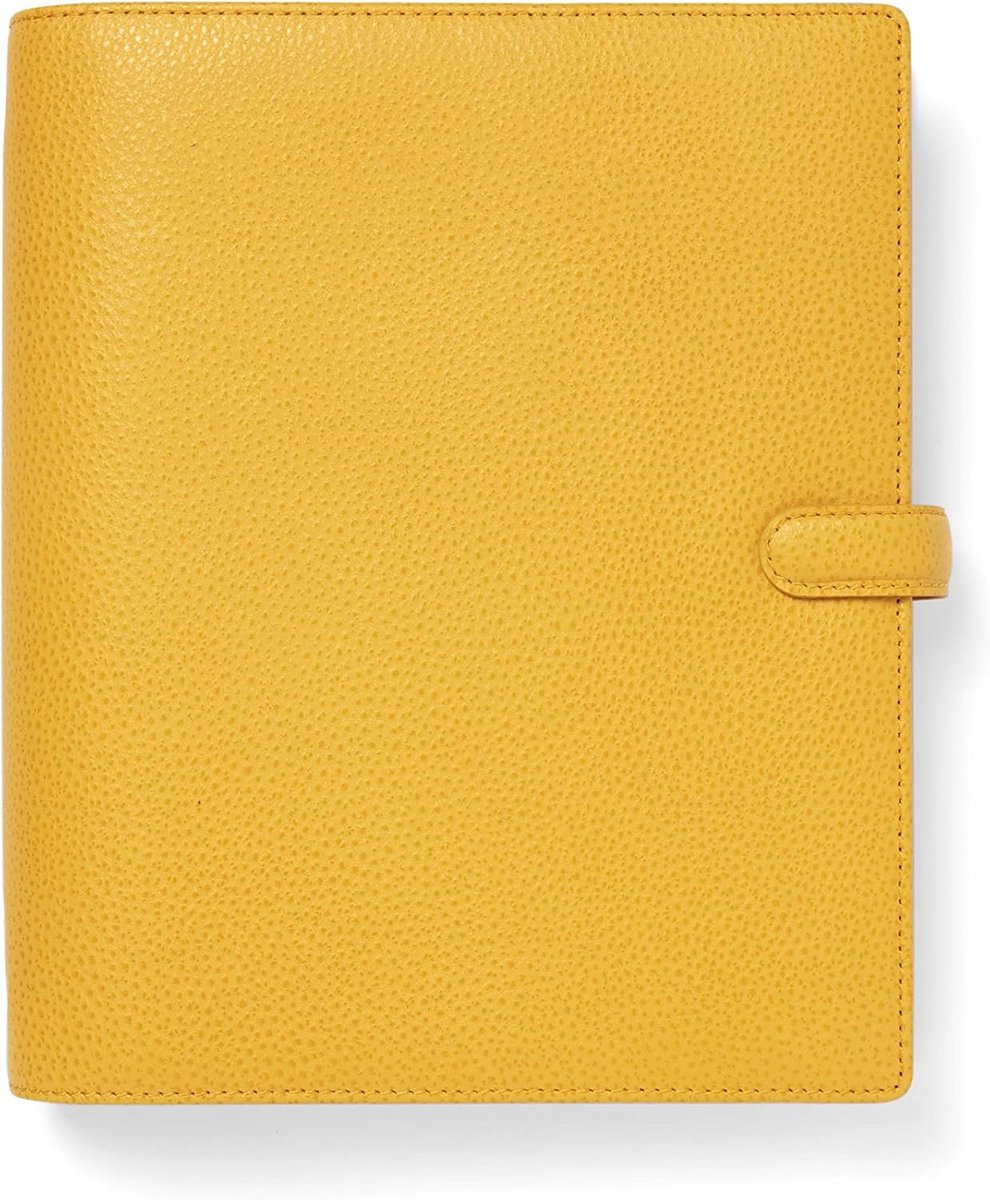 Organizer A5 Notitieboek - Tijdloos Design in Mosterd Geel