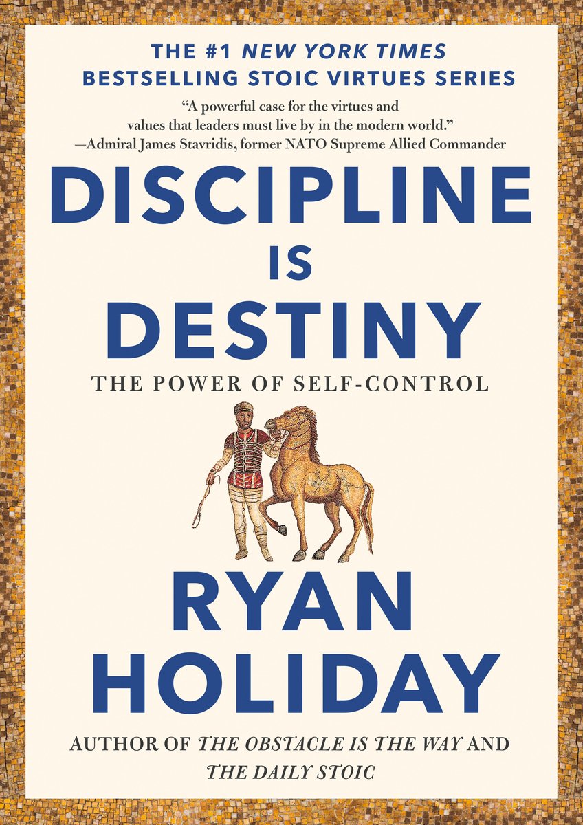 Omslag van The Stoic Virtues Series- Discipline Is Destiny