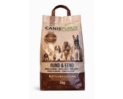 Canis Purus - Rund & Eend - koud geperste hondenvoer