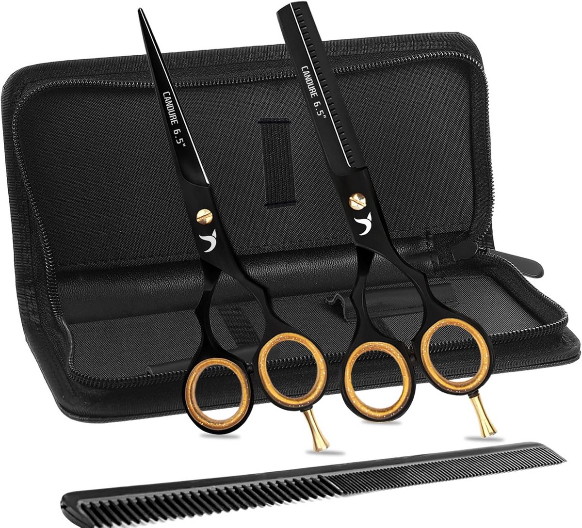 Professionele Kappersschaar Set - 6.5 Inch Roestvrij Staal