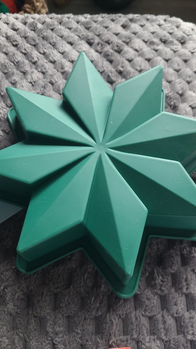 Bakvorm Cakevorm- grote kerstster - sileconen mal- groen