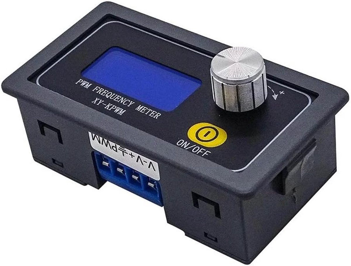 PWM Signaalgenerator 1 Kanaal Frequentie en Duty Cycle Instelbaar met LCD Scherm