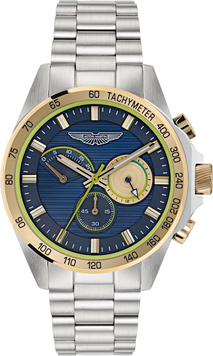 Aston Martin Aml Thrill HLC W MTRH1F505 Horloge - Staal - Zilverkleurig - Ø 44 mm