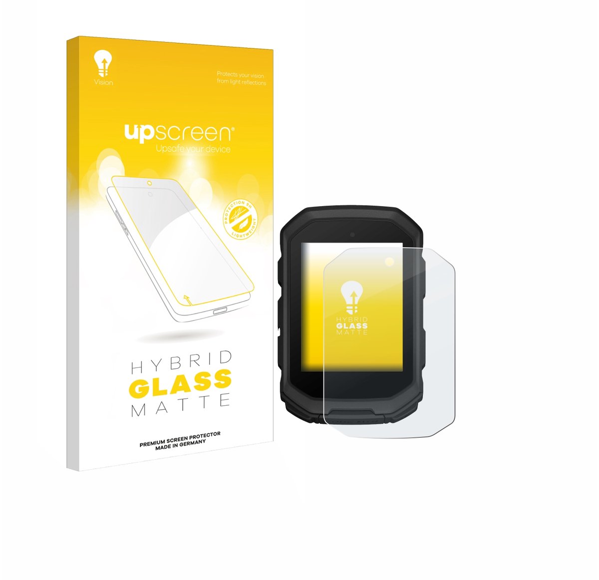 upscreen - Screenprotector voor Garmin Edge MTB - Folie Beschermfolie Beschermglas matte