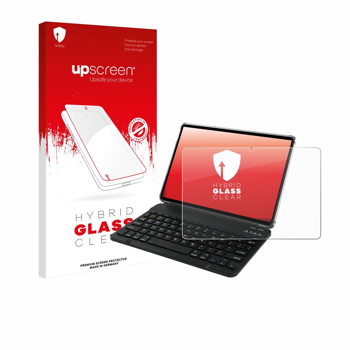 upscreen - Screenprotector voor Tabwee T90 - Folie Beschermfolie Beschermglas transparant
