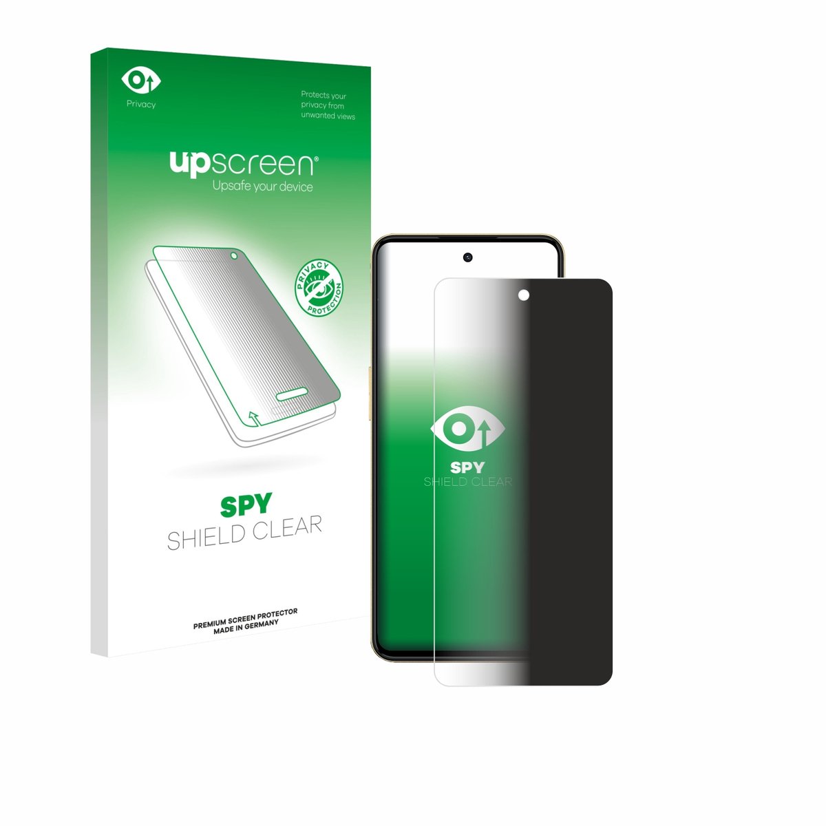 upscreen - privacy screenprotector voor Nubia Neo 3 - Folie Beschermfolie Blauwlichtfilter