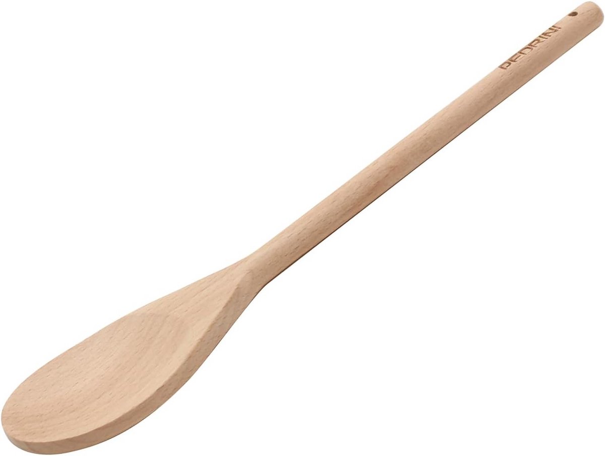 Houten Kooklepel 30 cm - Duurzaam Beukenhout - Anti-aanbak en Hittebestendig