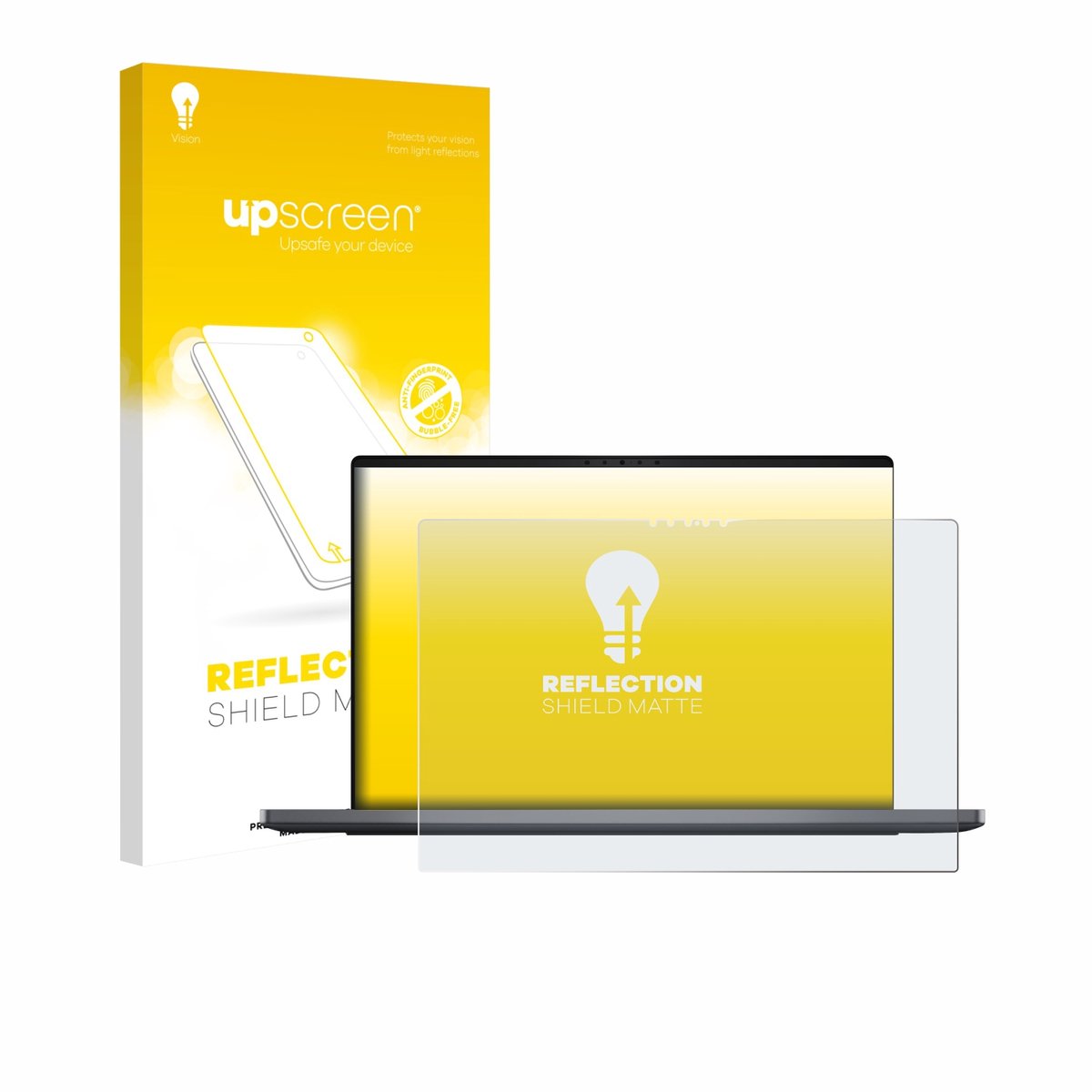 upscreen - Screenprotector voor Dell XPS 14 DA14260 - Folie Beschermfolie anti glare matte