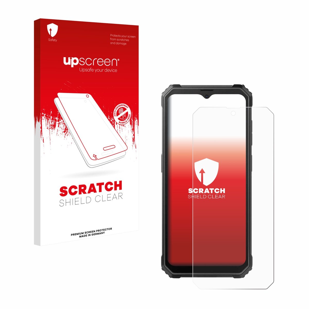 upscreen - Screenprotector voor Blackview BV4800 SE - Folie Beschermfolie transparant