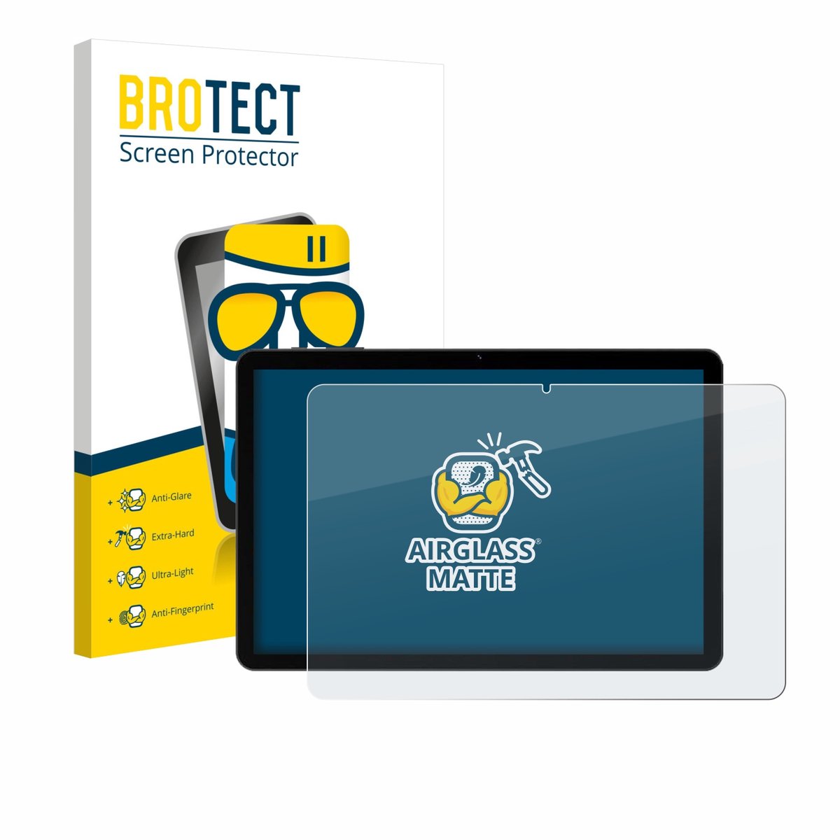 BROTECT - Screenprotector voor Doogee Tab G5 - Folie Beschermfolie Beschermglas matte