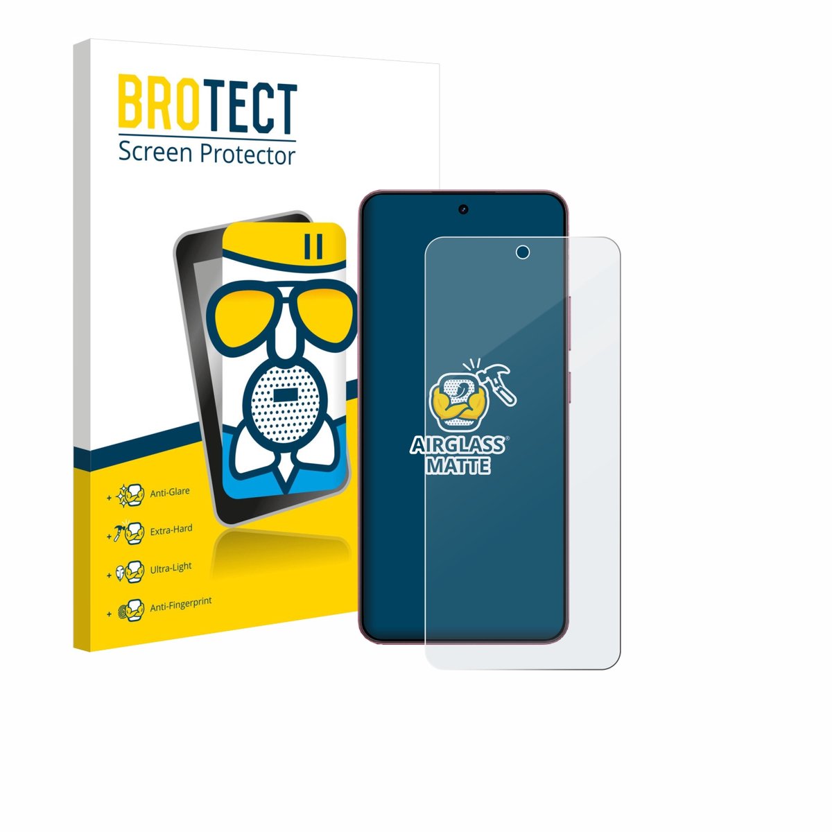 BROTECT - Screenprotector voor realme P4 5G - Folie Beschermfolie Beschermglas matte