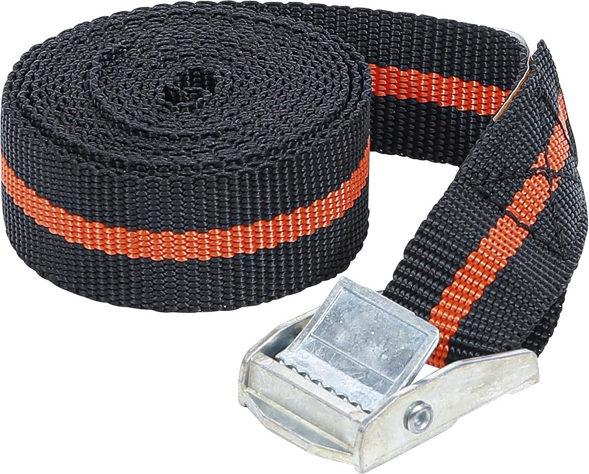 Spanband met snelsluiting 2,5 meter lang en 25 mm breed