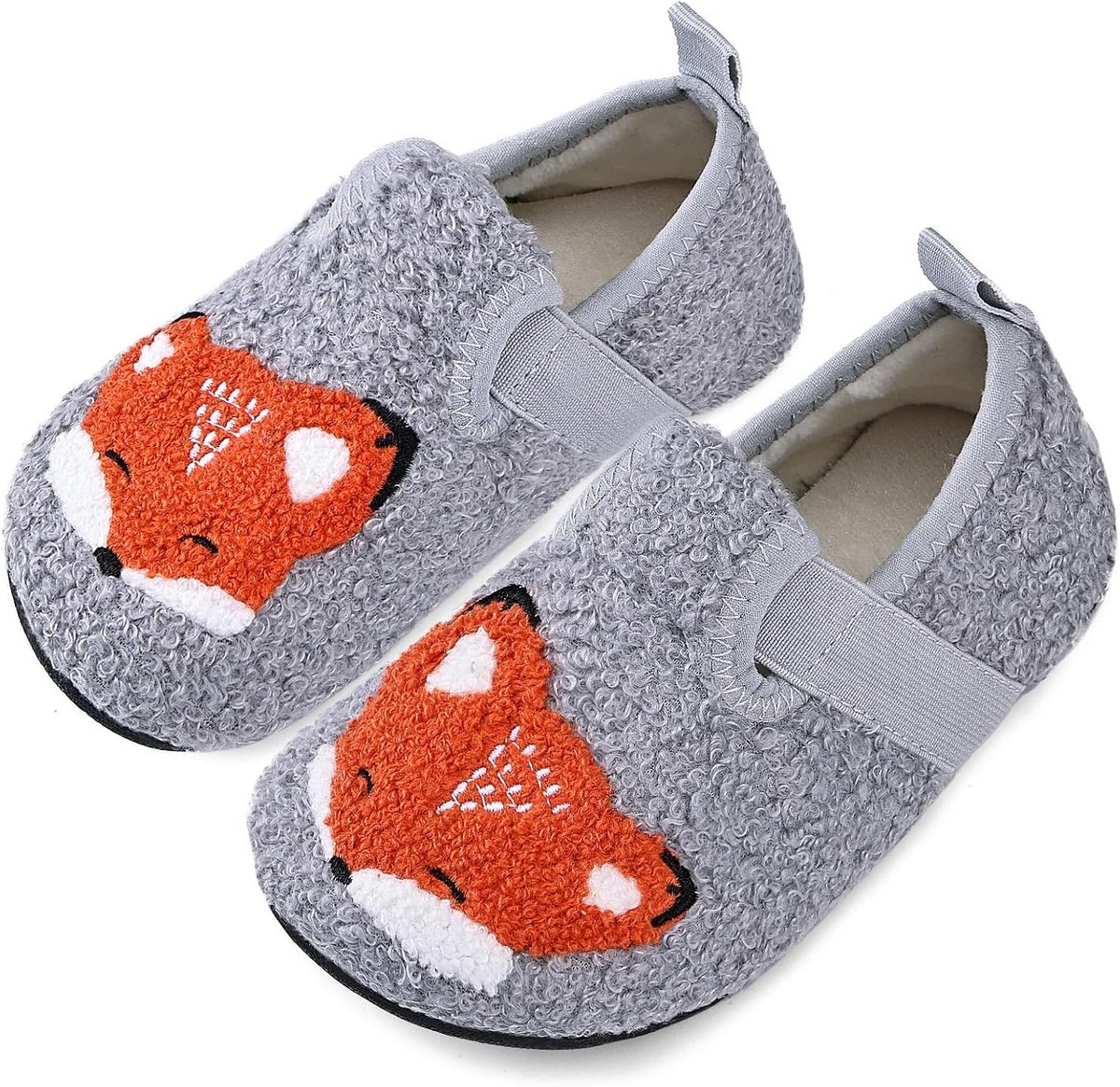 Warme Kinderpantoffels Meisjes Jongens Pluche Antislip Binnenschoenen