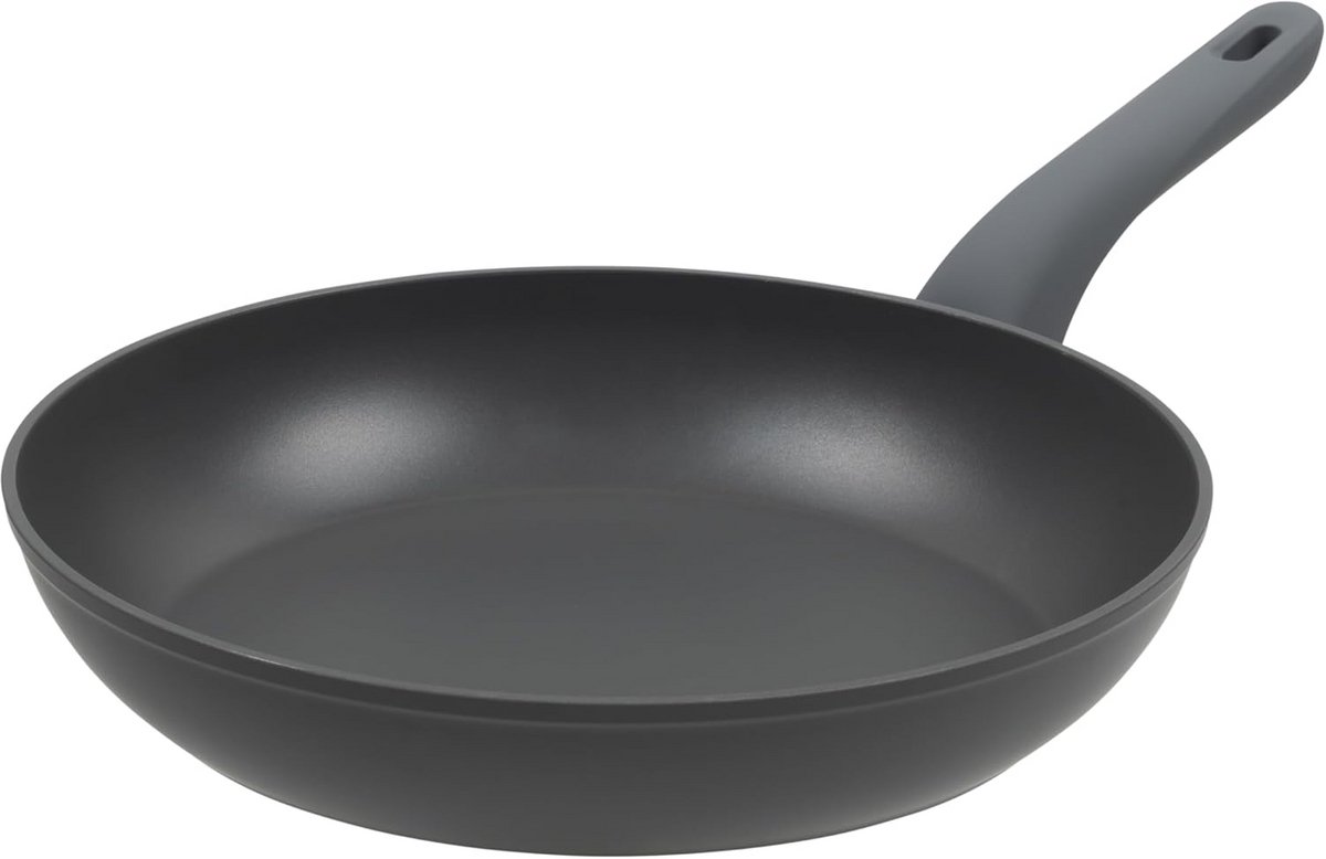Koekenpan 28 cm - Keramische Anti-aanbaklaag - Geschikt voor Alle Warmtebronnen, Inclusief Inductie
