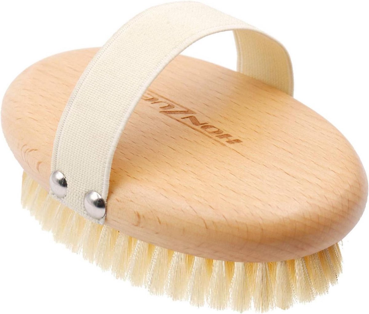 Lichaamsborstel met Houten Handvat voor Rug en Cellulitis Vermindering