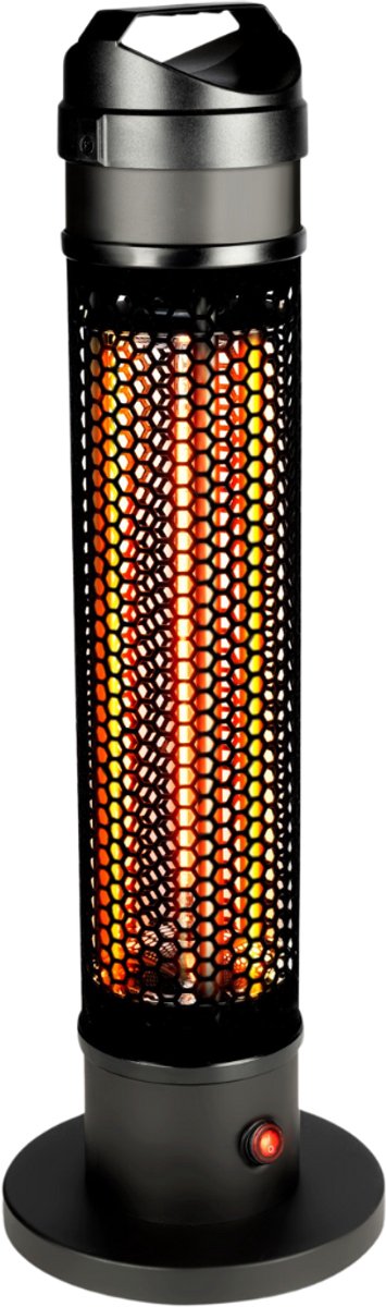 Bol.com alpina Heater Terrasverwarmer Elektrisch - Infrarood Verwarming met 360 Graden Warmteverdeling - Heaters Elektrisch IP44... aanbieding